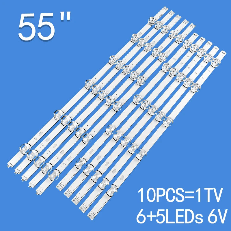 Для светодиодной подсветки телевизора LG 55 дюймов 6916L-1833A 6916L-1834A 55LB5670 55LB561U 55LB572V 55LB580B 55LB580U 55LB5820 55LB582B 55GB6580