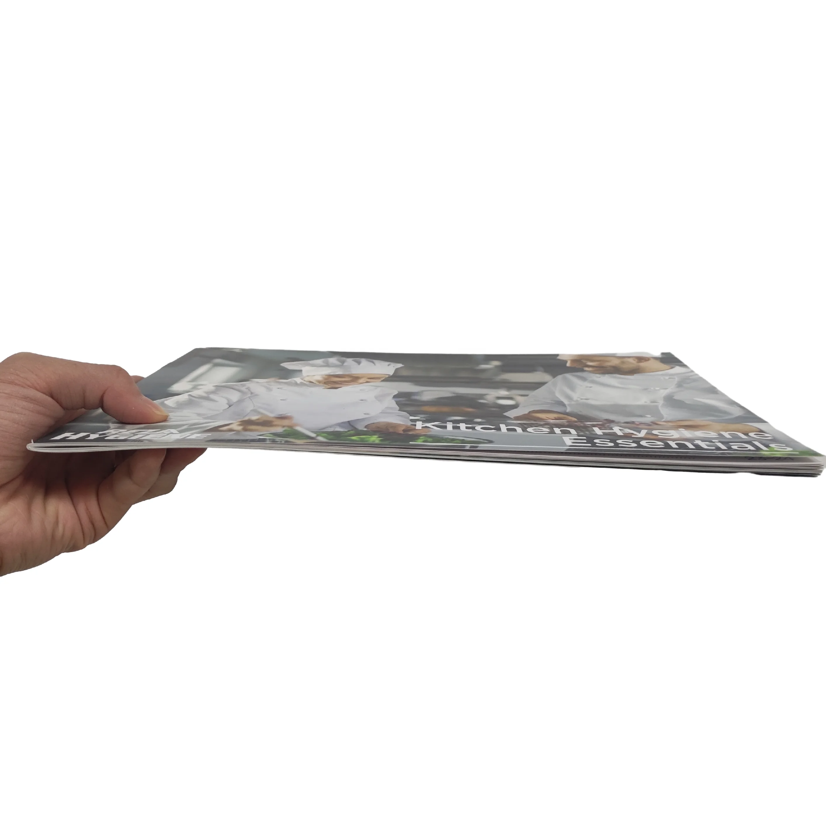 Factory Direct Custom Color Softcover Food Recipe Book/Booklet /Cookbook/Restaurants Menu Printing