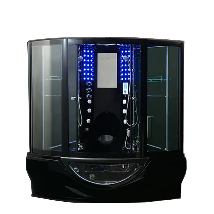 2persons 4500W high-power steam bath cabin combined with whirlpool bathtub WG-U6810