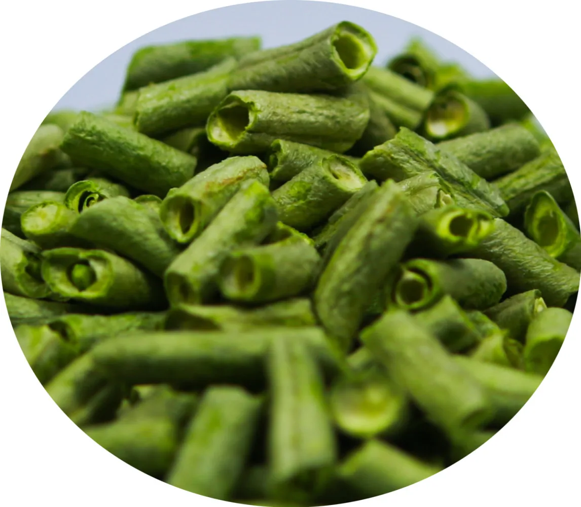 Kosher Approved  Pet Foods Use BRC approved Freeze Dried Vegetable Freeze Dried Green Bean