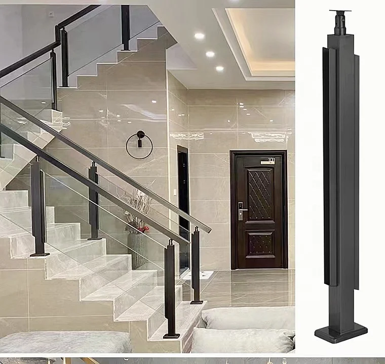 Balcony Simple Style Inox 304 Stair Handrail Guard Rod Bar Tube Balustrade Customized Rod Handrail Bar Railing