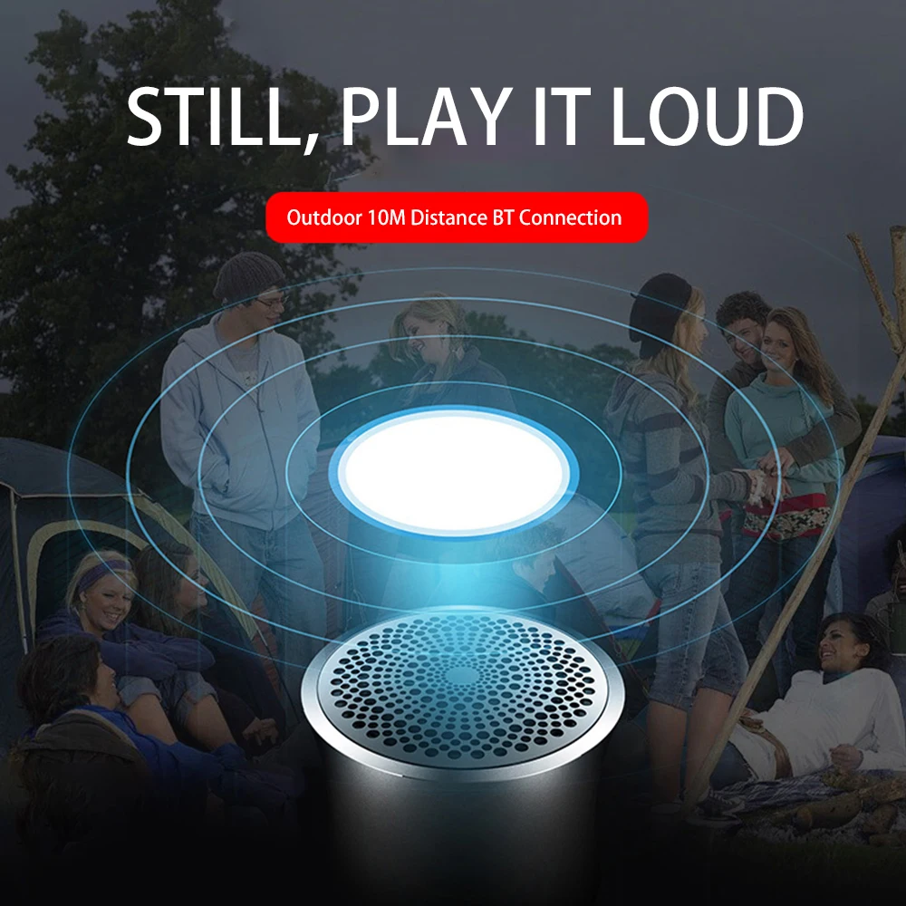 DIVI 2019 Fashion Christmas Gift High Quality Bass Mini Outdoor Speaker Waterproof Wireless Speaker