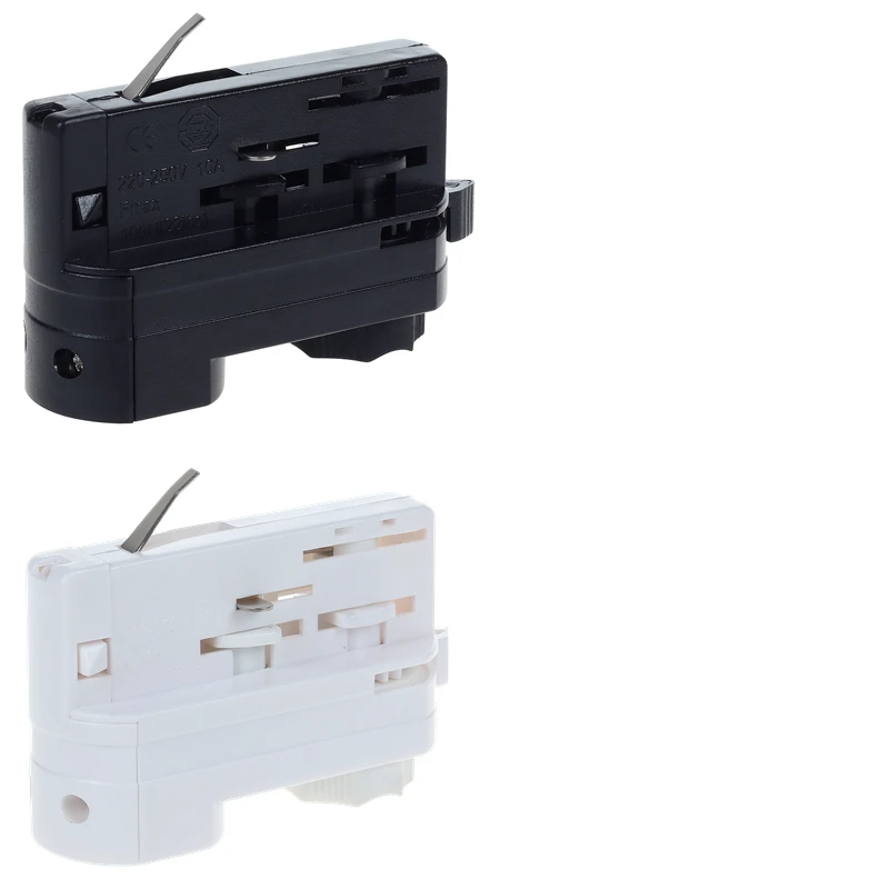 4 Wires Spotlight Track Adapter 3 Phase LED Track Spotlight Adapter PC Modern Core Technology Drives Product Quality Led Light