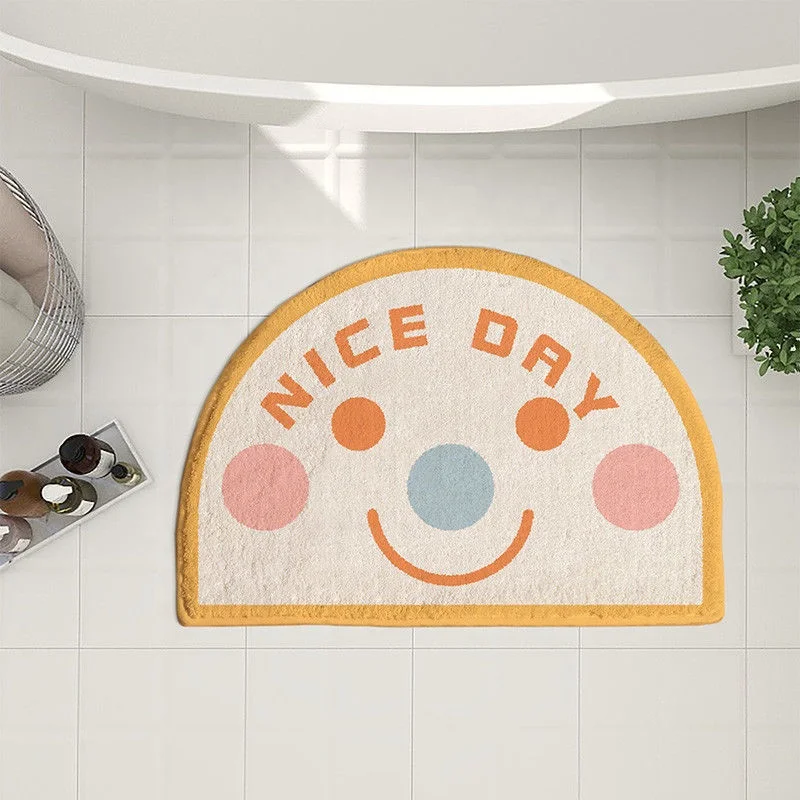 Bathroom Water Absorbent Rug Set Rubber Door Mats Diatom Mud Floor Mat Kitchen Carpet Anti Slip Diatomite Bath Mat