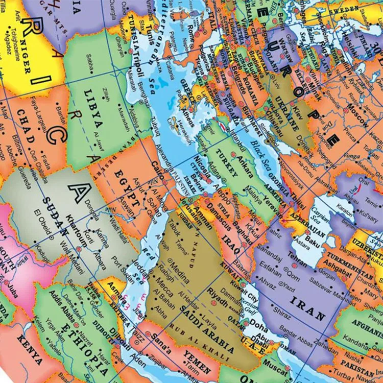 30CM 12Inch PVC World Globe Educational school globe for kids