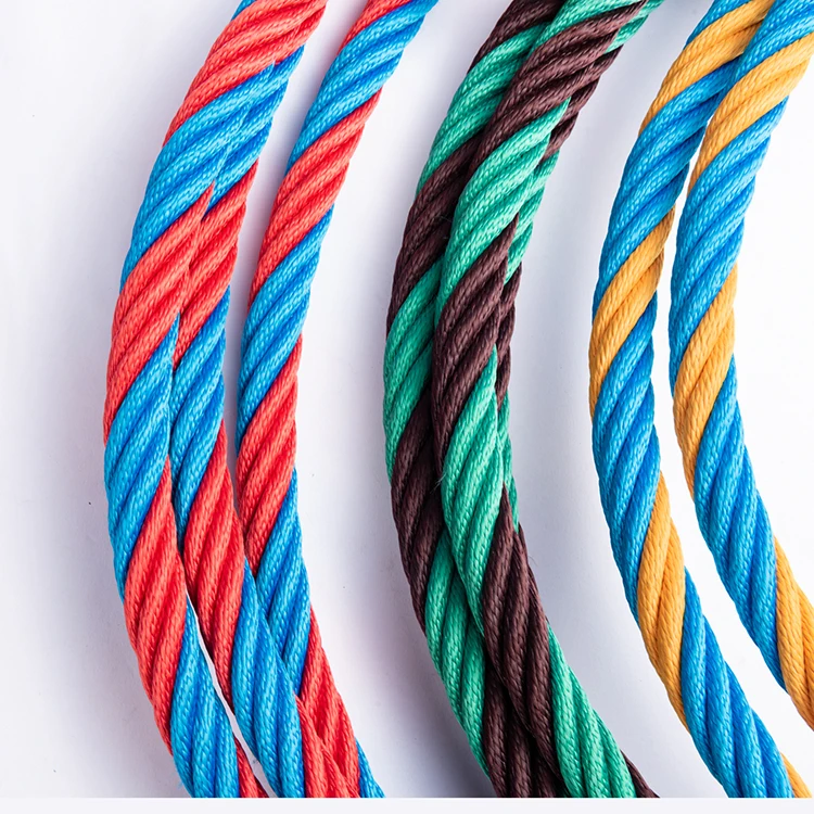 6x19+FC polyester compound rope for playground obstacle rope course