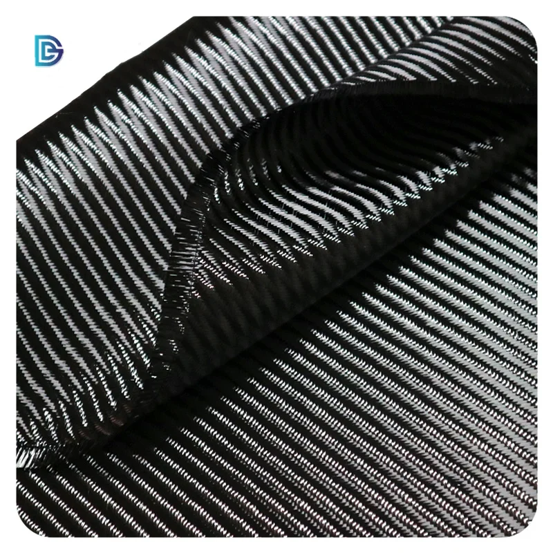 High Compressive Strength Best Quality Carbon Fibre 4*4 Twill Carbon Fiber Cloth Roll Carbon Fiber Fabric