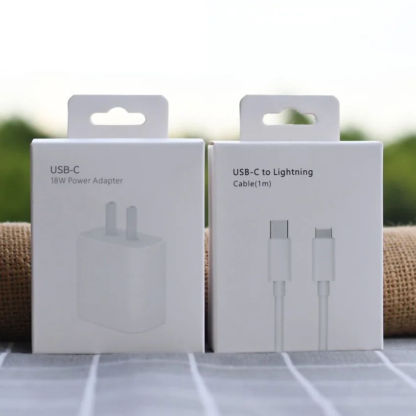  Оригинальное быстрое зарядное устройство Usb для iphone 18 Вт настенное с одним