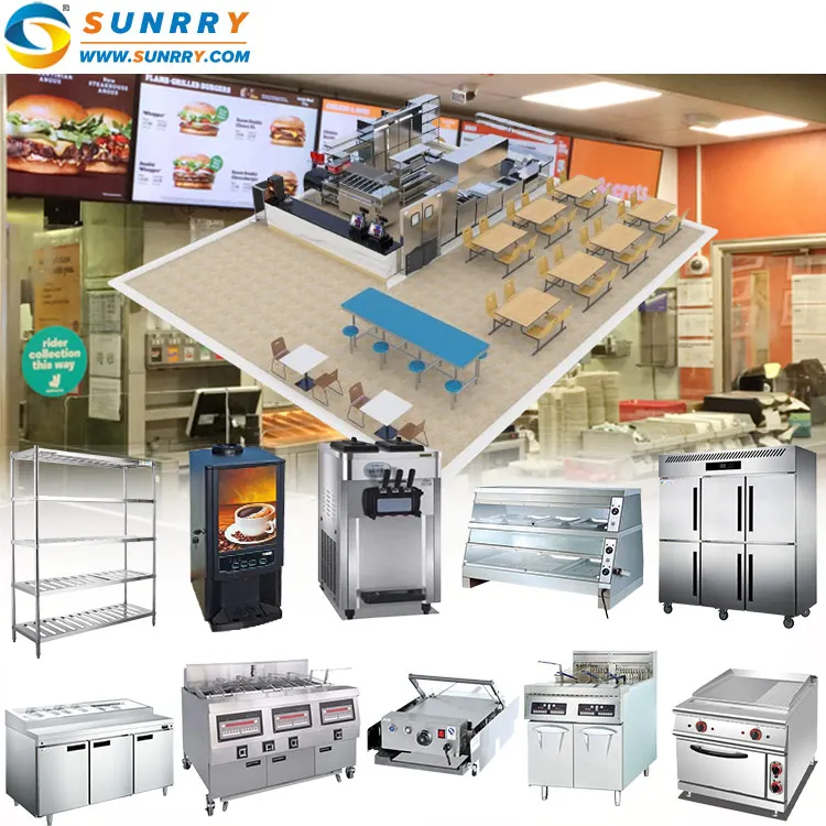 Fast Food Restaurant Like Kfc,Full Set Fast Food Restaurant Equipment,Commercial Outdoor Hamburger Station