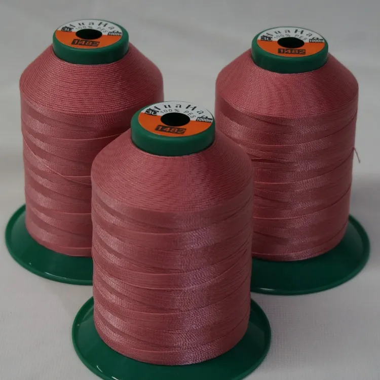 630D/3 High strength polyester sewing thread Mercerized sewing thread