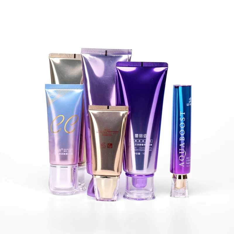 Eco- Friendly PCR Cosmetic Tube Packaging Plastic Protection Cream tube 30ml 50ml with logo printing