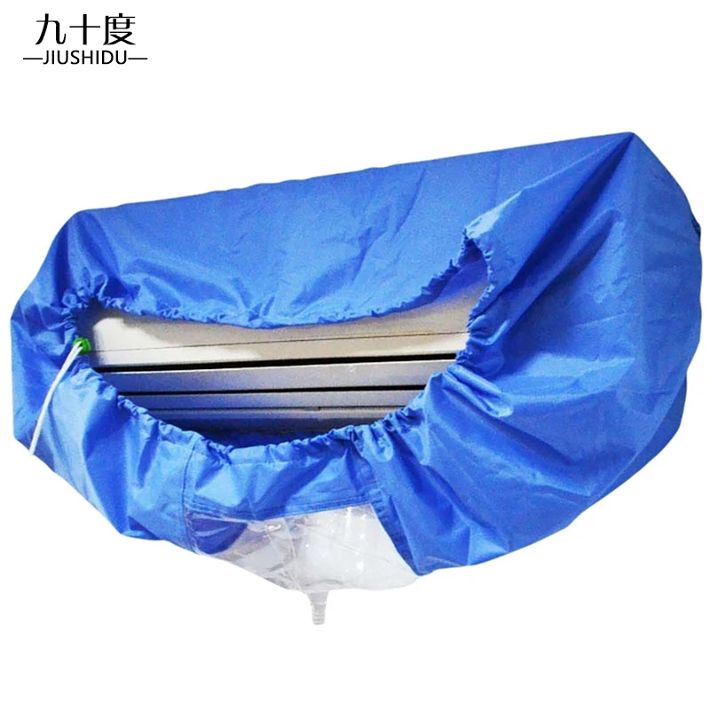 Настенная сумка для чистки кондиционера комнаты, разделенная Крышка для мытья кондиционера