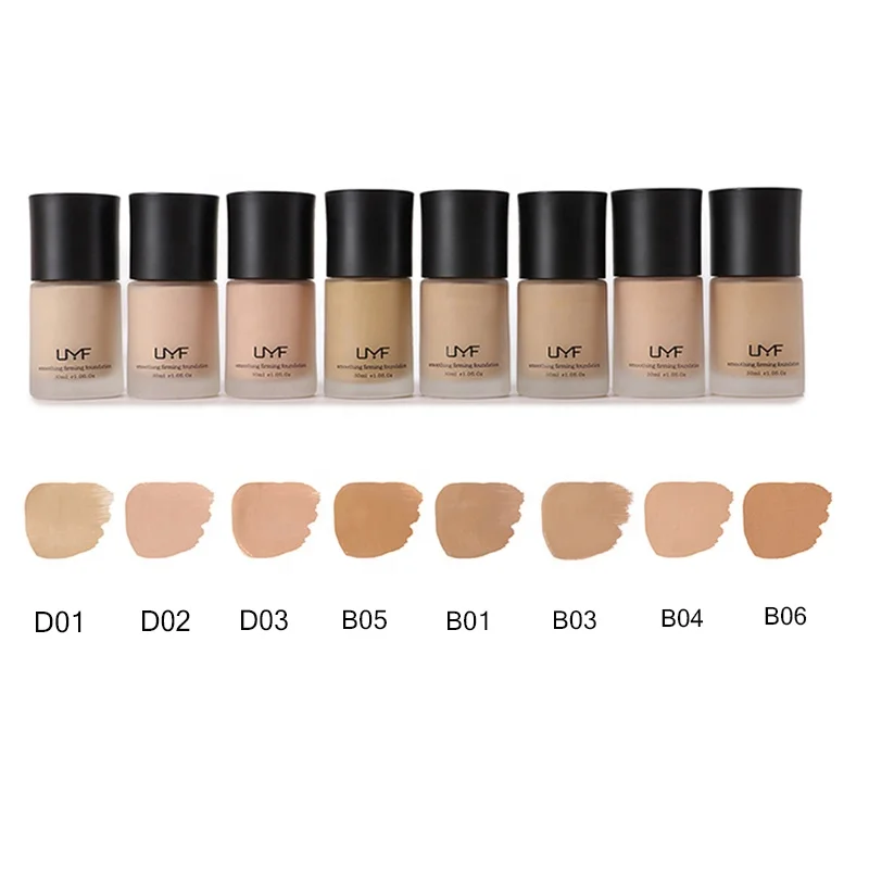 Best sell  Liquid Foundation Private Label Face Makeup Waterproof Matte Beauty Bulk Foundation Makeup