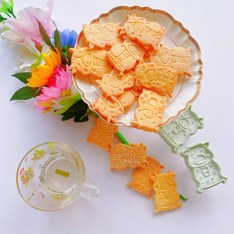 Hot selling delicate and cute Zephyr cookie molds used to decorate food