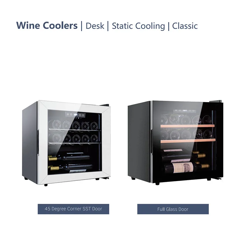 Low Moq Beverage Wine Cellar Coolers 13 14 18 20 Bottle Weinkeller Wine Chiller Fridge