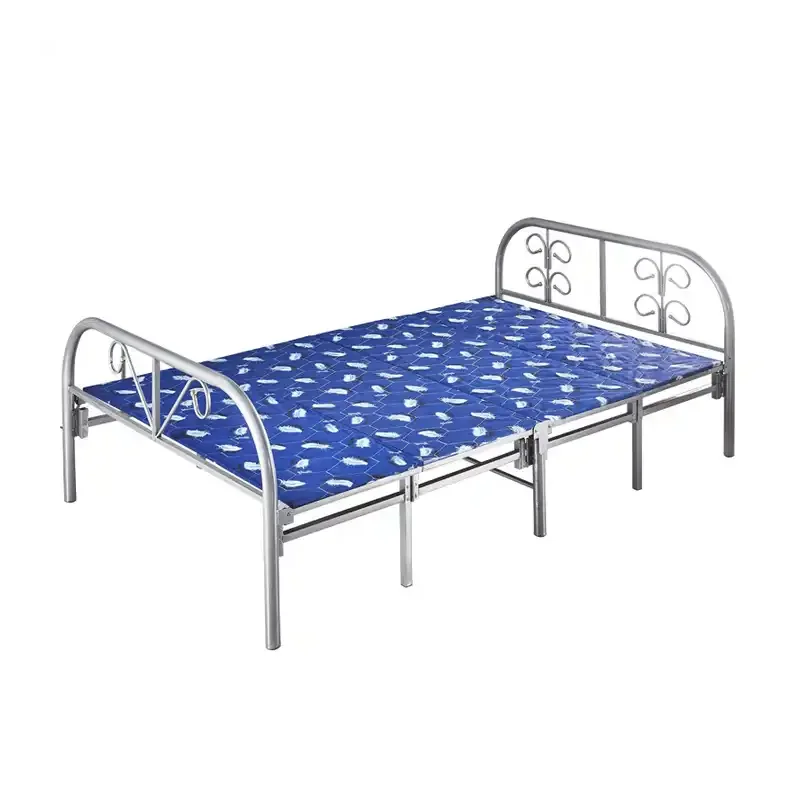 China Alibaba Supplier custom latest design dormitory loft mattress single bunk frame metal beds