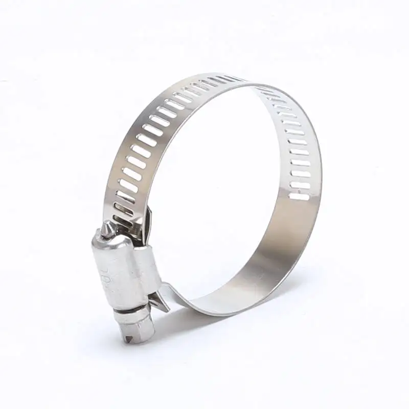 High Quality Germany American Type 304 Stainless Steel Adjustable Pipe Clamp Hose Clamps