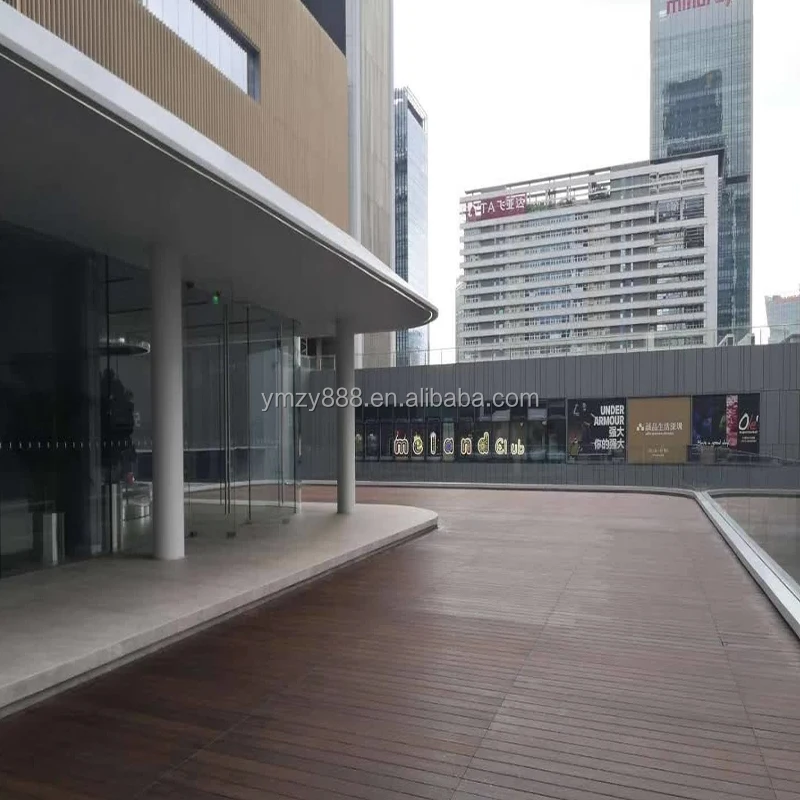 Friendly Material Solid Bamboo Decking Outdoor Flooring