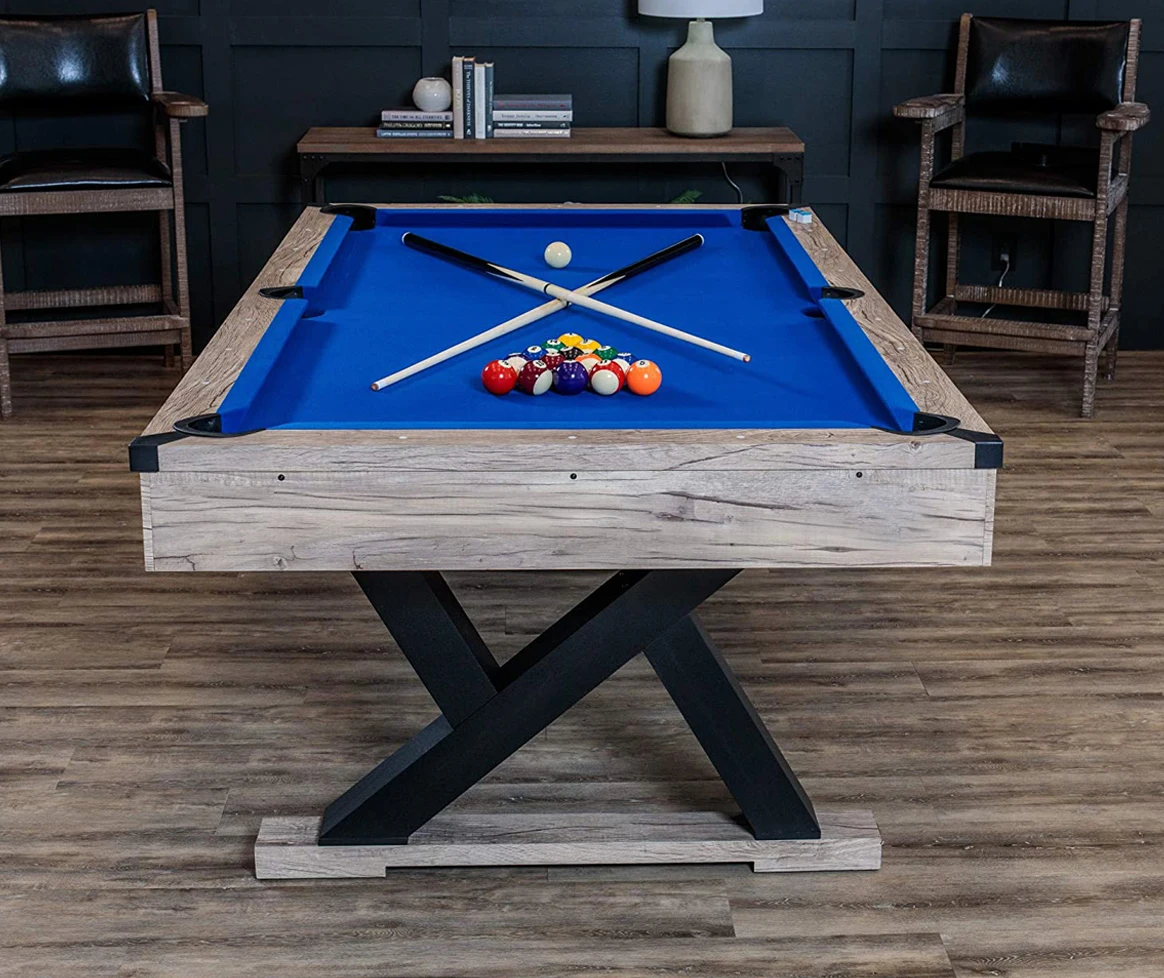 High Quality Wooden Grain Standard pro Snooker&billiard Table Pool table Indoor entertainment Game Table