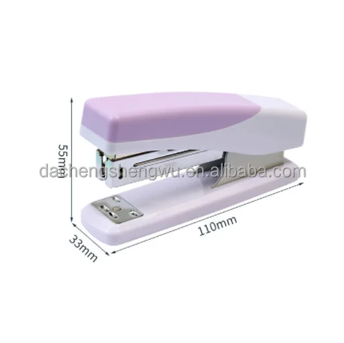 Custom office stationery manual mechanical paper stapler Small packaging stapler