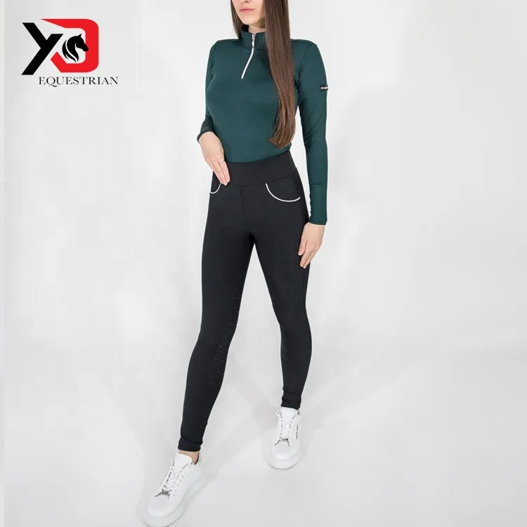 Horse Riding Breeches Horse Racing Pants Equitacion Riding  Waterproof Tights Full Seat Silicone Equestrian Riding Pants