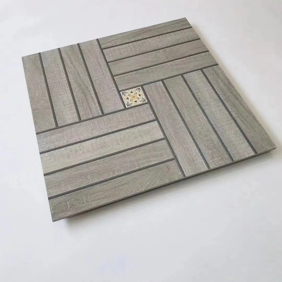 non slip gres 60x60 wood look rustic ceramic floor tile