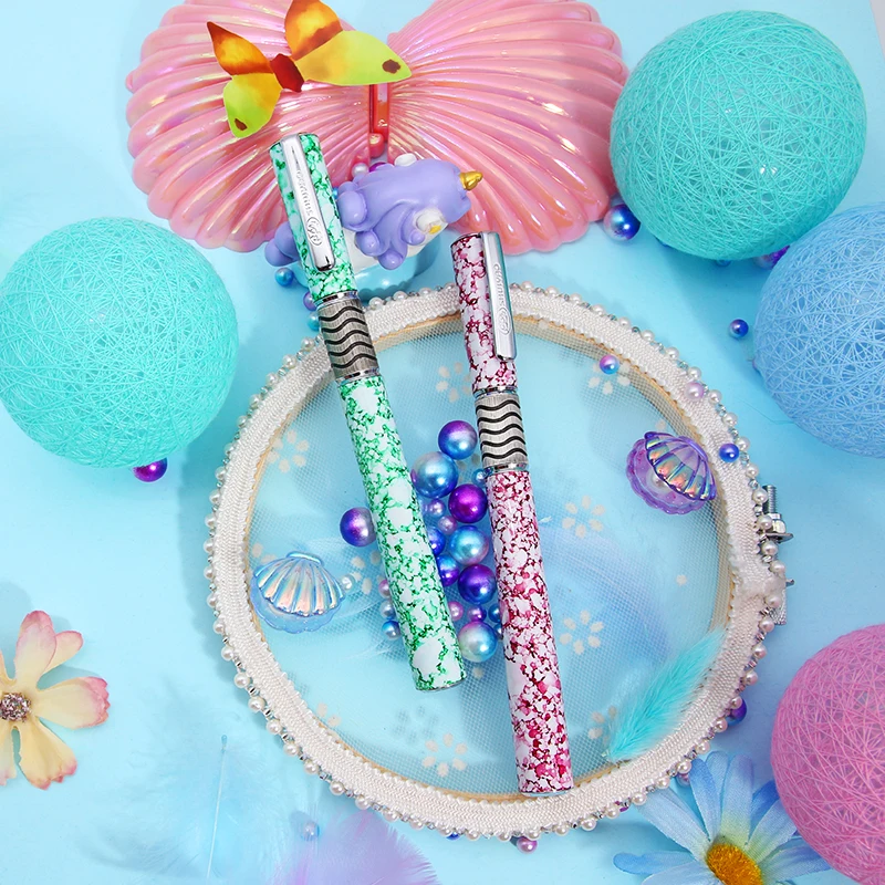 Shuiyao Design Queen China Factory Direct Gift Box Luxury Exquisite Full Brass Fountain Pen