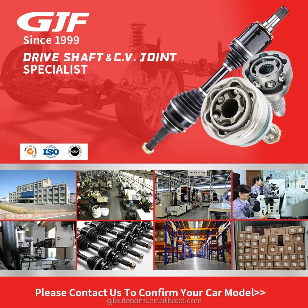GJF auto parts cv joint manufacturer drive shaft cv joint kit outer inner cv joint for KIA CARNIVIL 3.5 KI-3-505