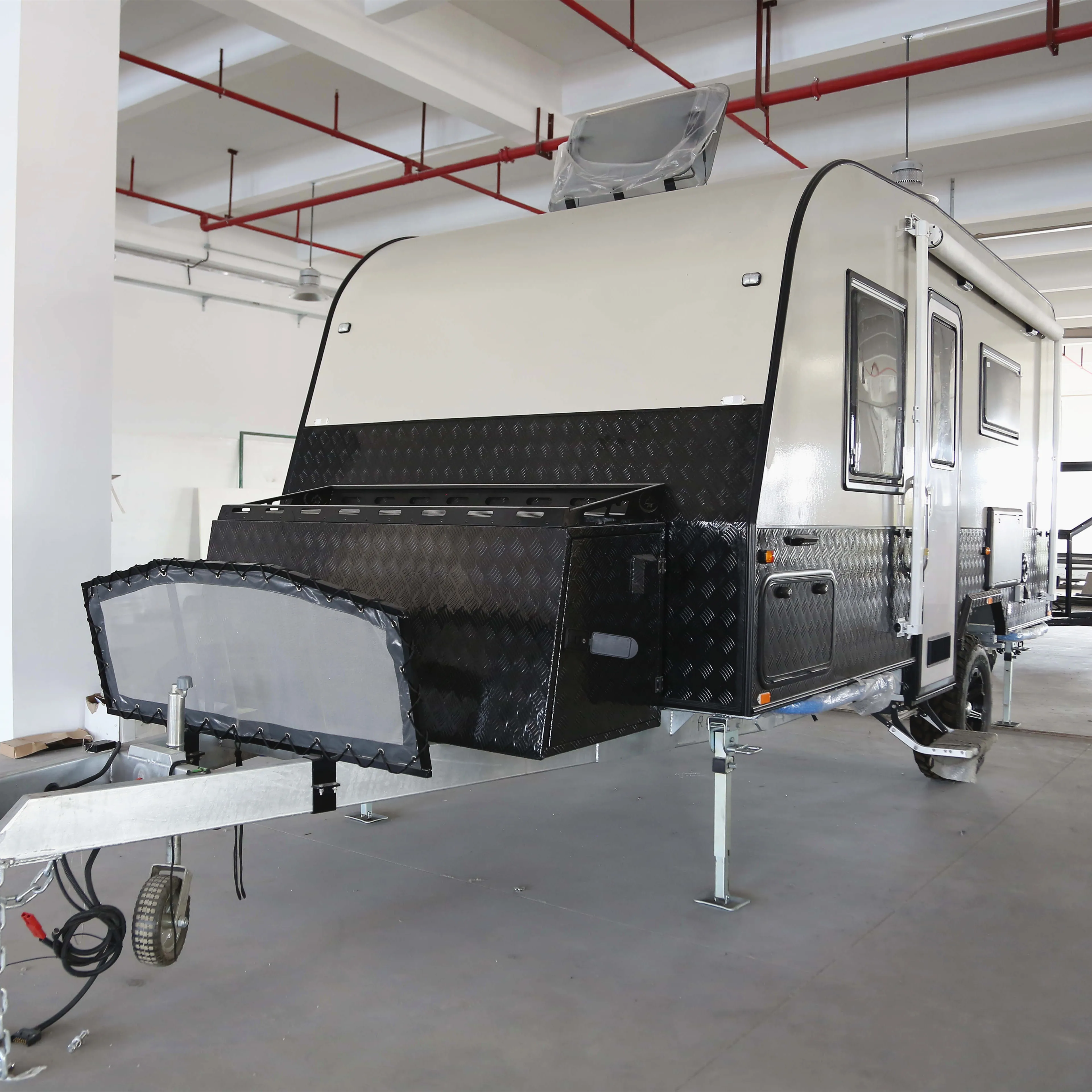 
16ft off road family caravan for holiday with slide out kitchen 