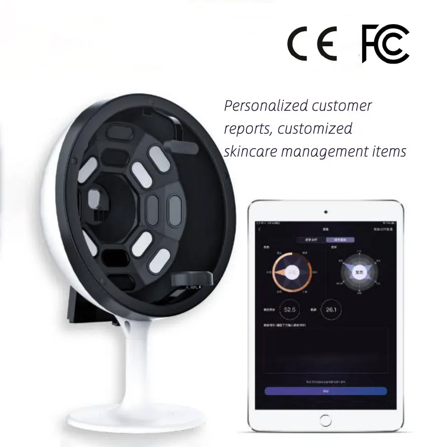 Portable Smart 3D Scanner Camera Device Facial Test Skin Analysis Machine Skin Analyzer Machine Portable skin scanner