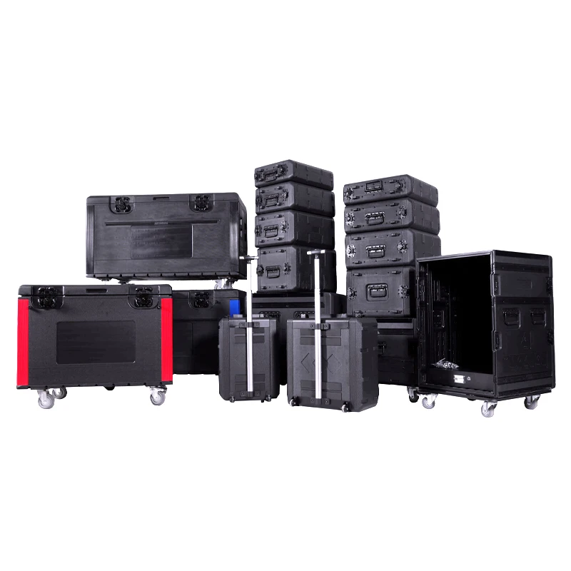 XYYcase 8U 12U 14U 16U 19-дюймовый Усилитель Стенд оборудование для аудиосистемы Чехол fly Case сценического оборудования