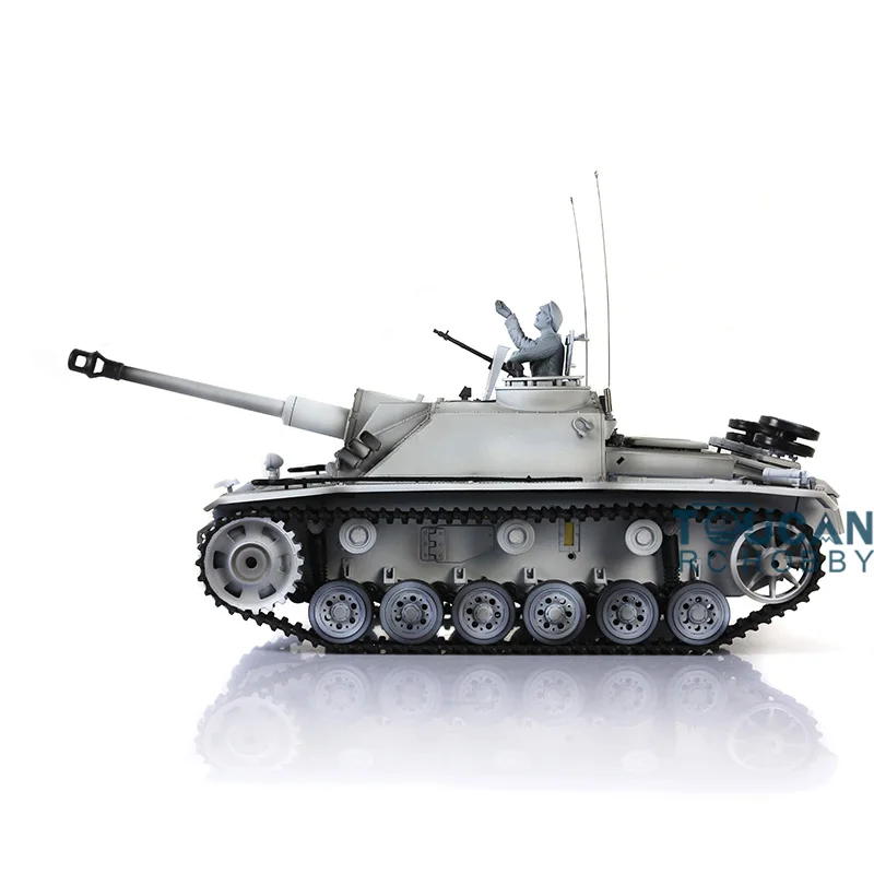 1/16 Heng длинный FPV снег 7 0 Модернизированный Немецкий Stug III RTR Радиоуправляемый Танк 3868 металлическая дорожка туканские игрушки для взрослых TH17428-ali6
