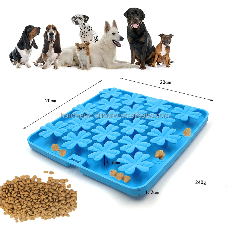 Manufacturer Wholesale Dog Snuffle Toys silicone Sniffing Mat Cat Food Slow Feeding Training Mats Snuffle Mat for Dogs