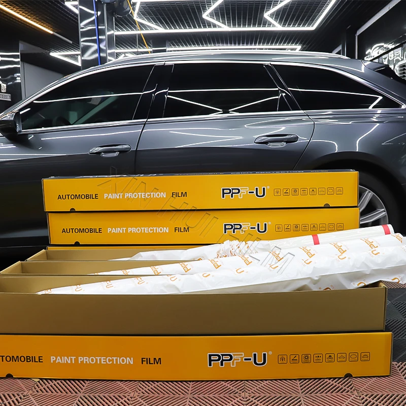 Remove No Residual Glue Scratch-resistant Transparent Tpu Ppf Car Paint Protective Film Tpu Material Car Film
