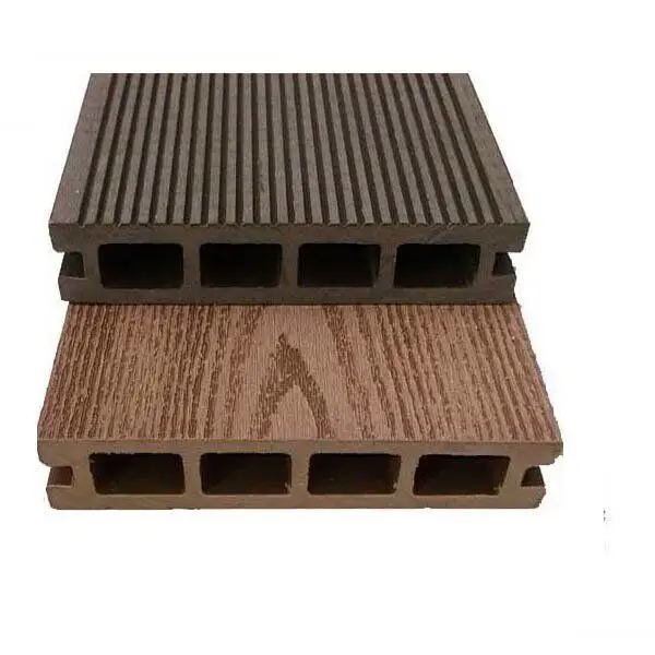 Durable Outdoor  WPC Flooring Wood Grain WPC Decking Wood Plastic Composite Decking