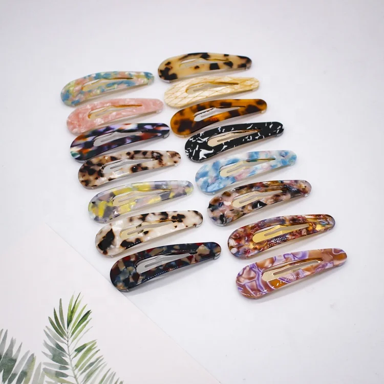 New mini snap popular stock hair accessories clips bb snap hairclips for women