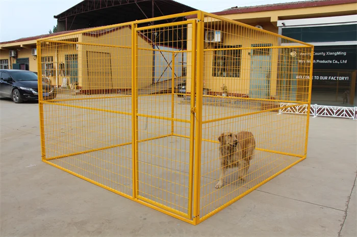 American Metal Dog Kennel  Outdoor Big Dog Cage Pet Playpen