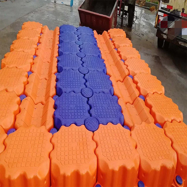 Hot sale HDPE boat  platform Cheap price hdpe Simple assembly fishing pontoon