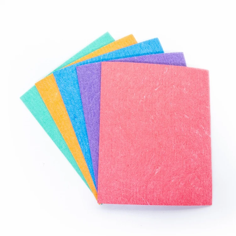Professional Factory Custom Printed Swedish Cellulose Sponge Cloth