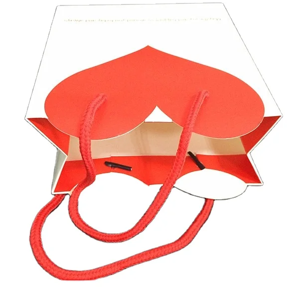 Custom logo square portable tote bag pink cute packaging  clothing shopping bag favor bags for wedding