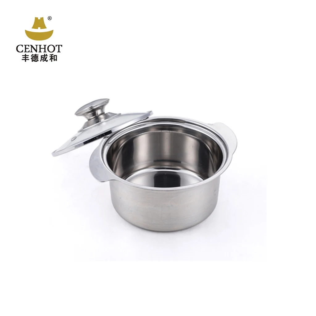 Cenhot Made In China Special Induction Cooker Restaurant Customize Cookware Mini Soup Pot
