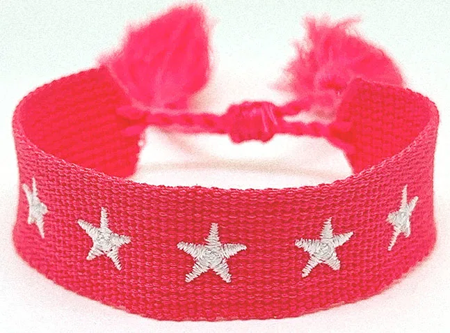Star Embroidery friendship bracelet maker