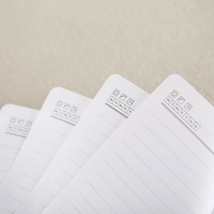 Customized  365 A5 diary notebook for school