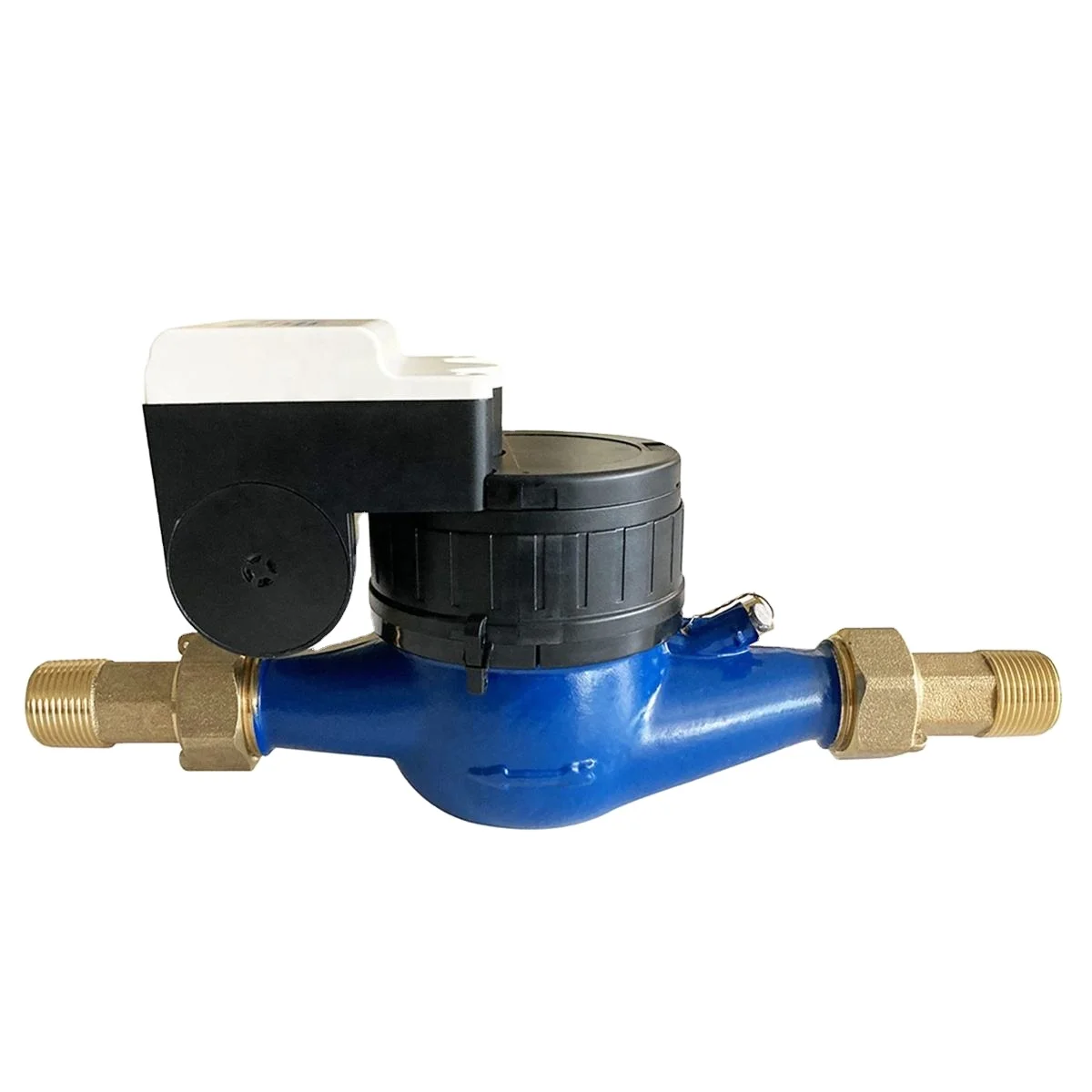 2024 new KRC  Class C Class B DN15-DN40 NPT Thread Flow Water Meter Dry Type Brass Multi Jet Water Meter
