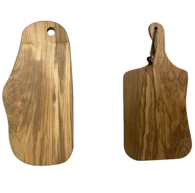 Diyue DYC22069 Home Kitchen Utensils Customised Wooden Chopping Block Camping Accessories Olive Wood Pizza Cutting Serving Board