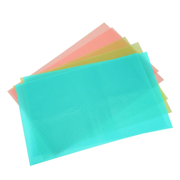  Good quality factory price kitchen waterproof silicone Fridge Liners /shelf /Washable Refrigerator