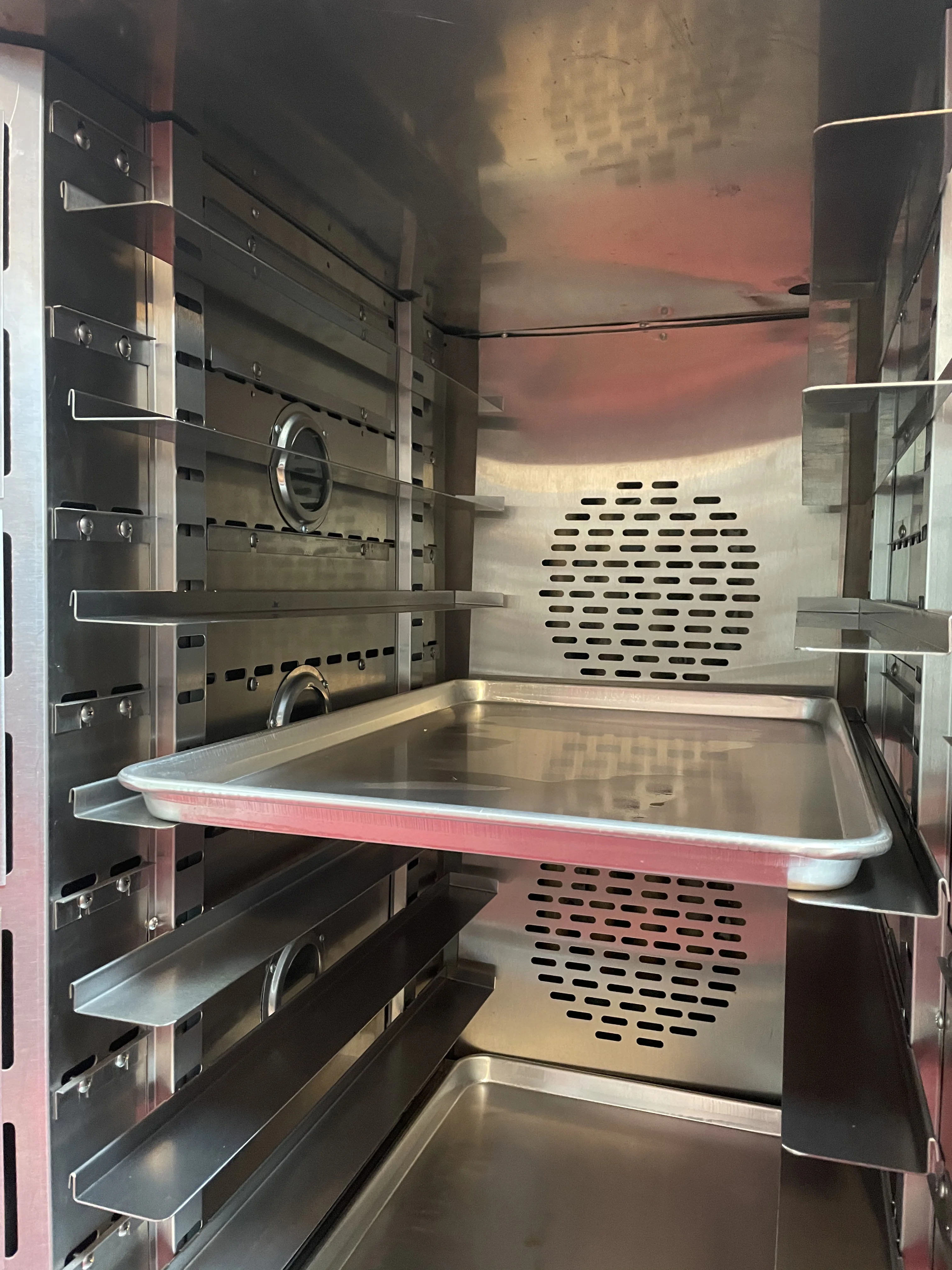 Lijia factory high quality oem custom automatic 10 trays combination commercial convection oven bakery for sale