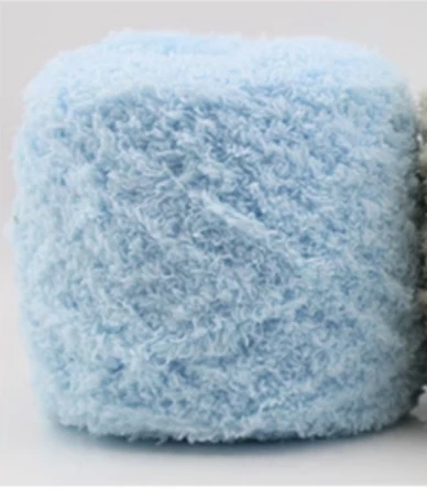 2024 New Hand-woven Wool Baby Wool Ball 100% Recycled Polyester Feels for Hook Plush Toy Coat Good Fancy YARN 250 Soft and Loose