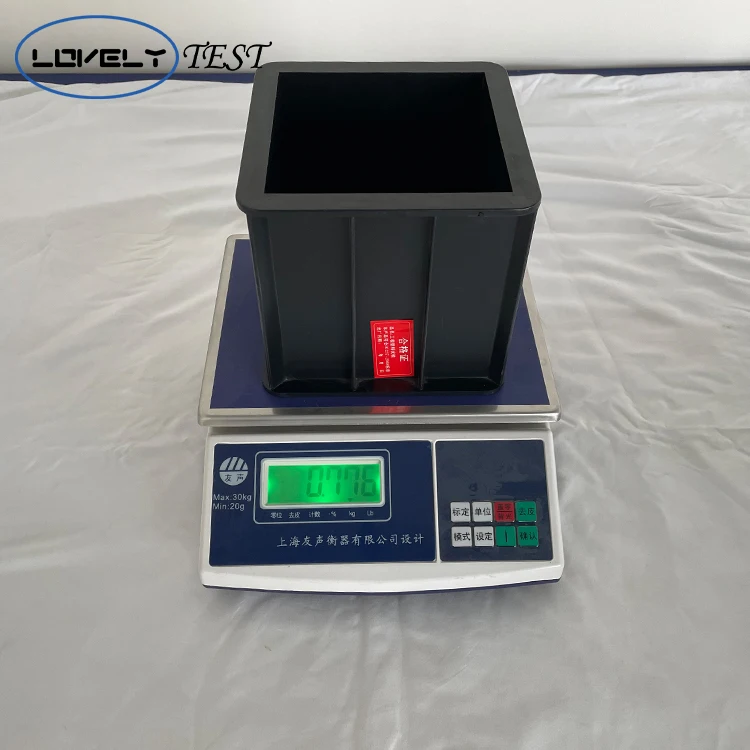 Стандартные пластиковые 150 мм бетонные кубические