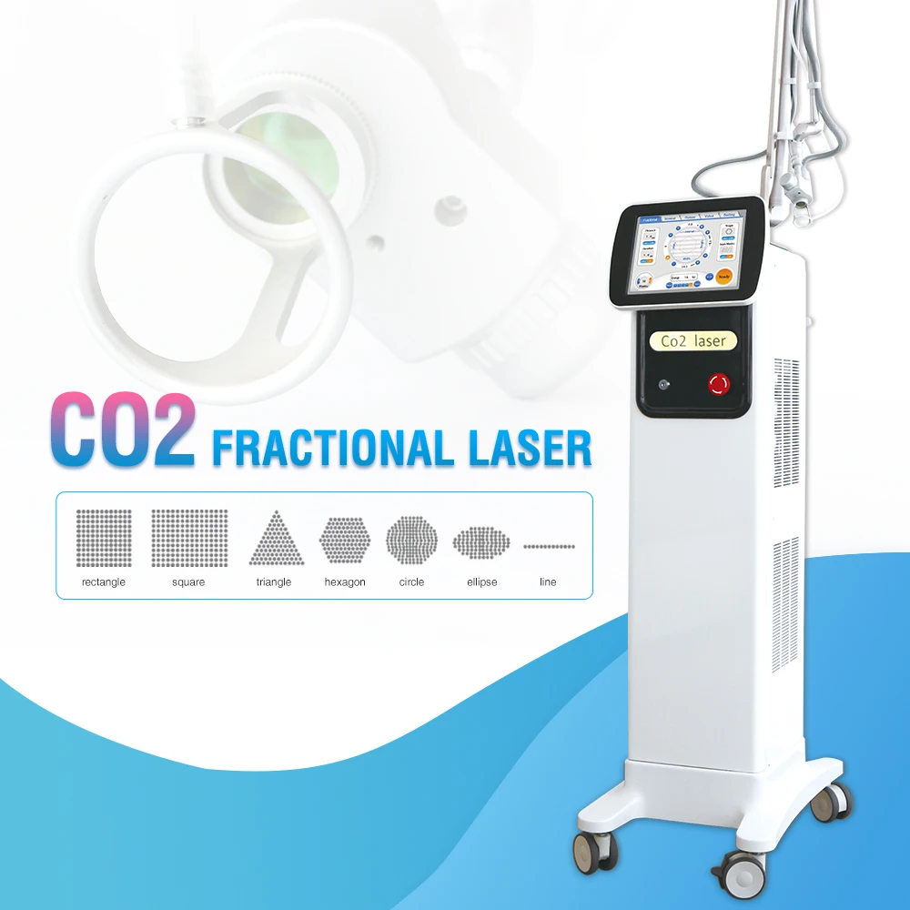 3 in 1 Multifunctional 30W 40W 60W portable laser co2 absorber machine fractional las For Face & Body & vagina